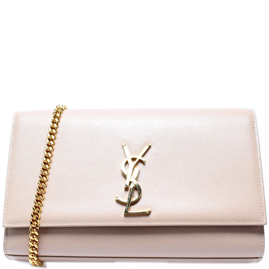 Saint Laurent Kate Satchel Grain Medium 364021 Bag