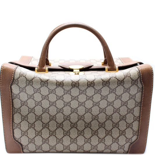 Gucci Vintage GG Supreme Vanity Case Bag