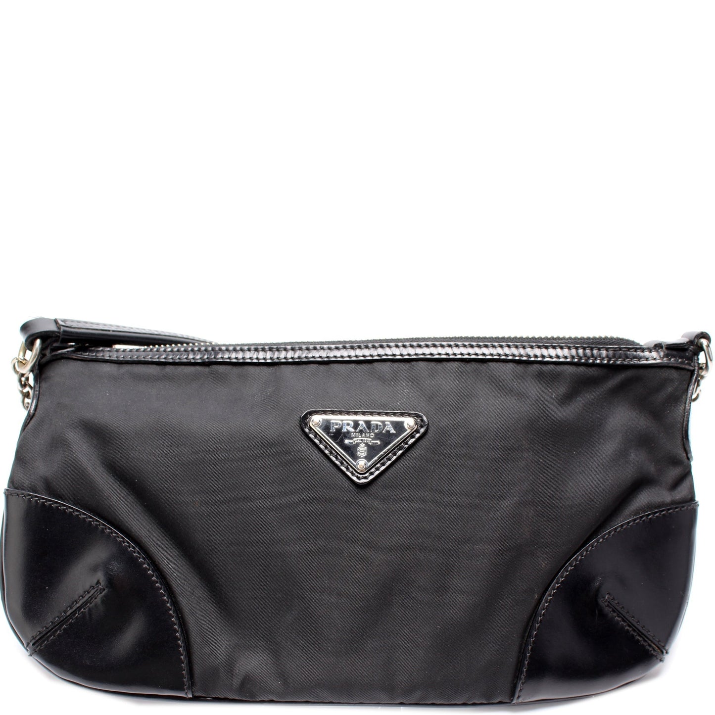Prada Nylon Shoulder Pochette Bag