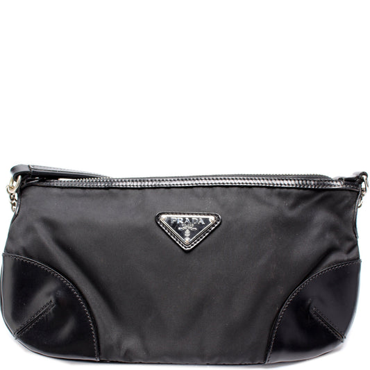 Prada Nylon Shoulder Pochette Bag