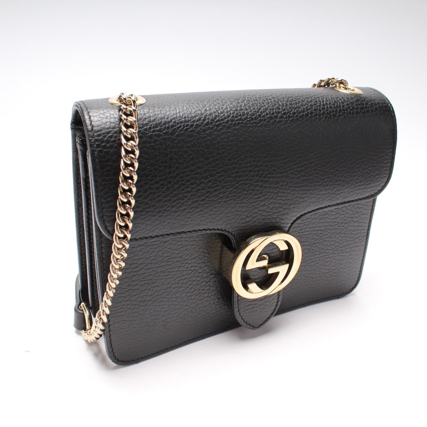 Gucci 510304 Interlocking Small Crossbody Bag