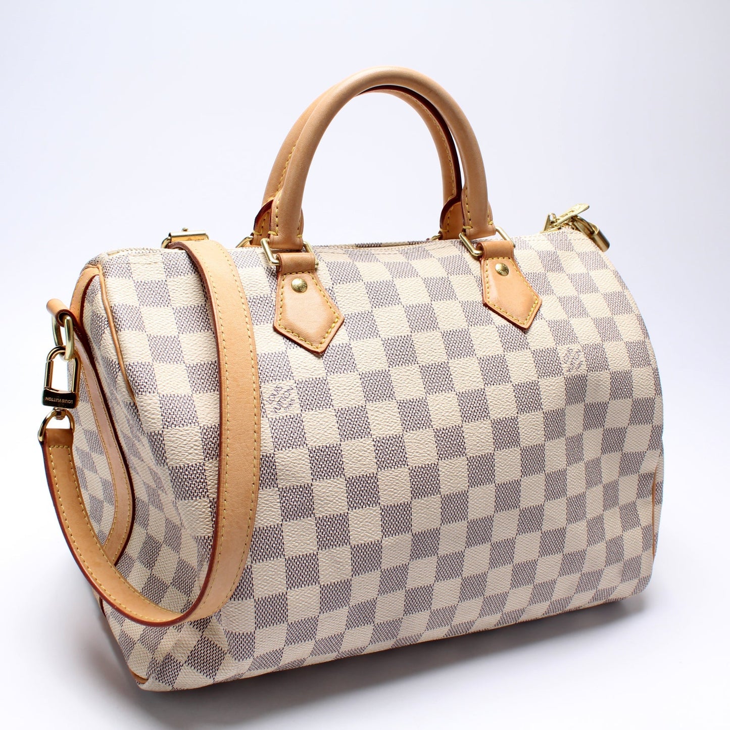 Louis Vuitton Speedy 30 Bandouliere Damier Azur