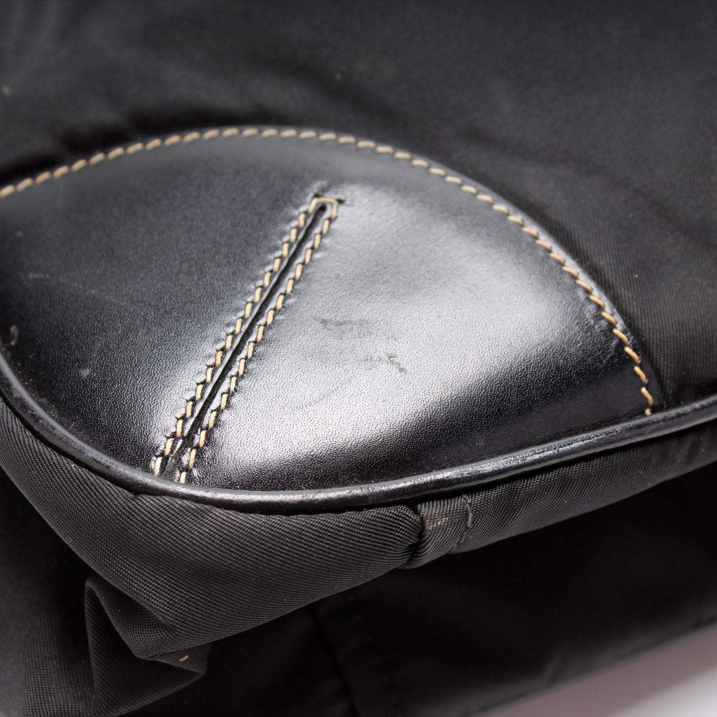 Prada Nylon Belt Strap Shoulder Bag