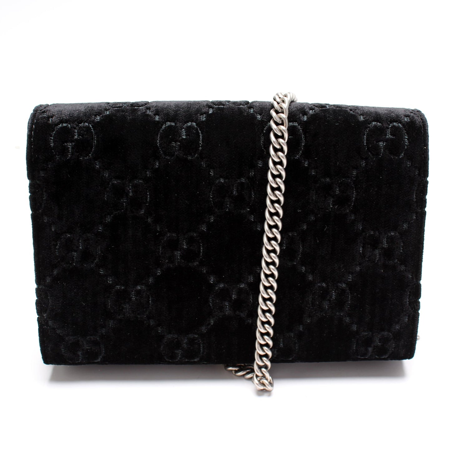 Gucci 401231 GG Velvet Dionysus Mini Wallet Bag