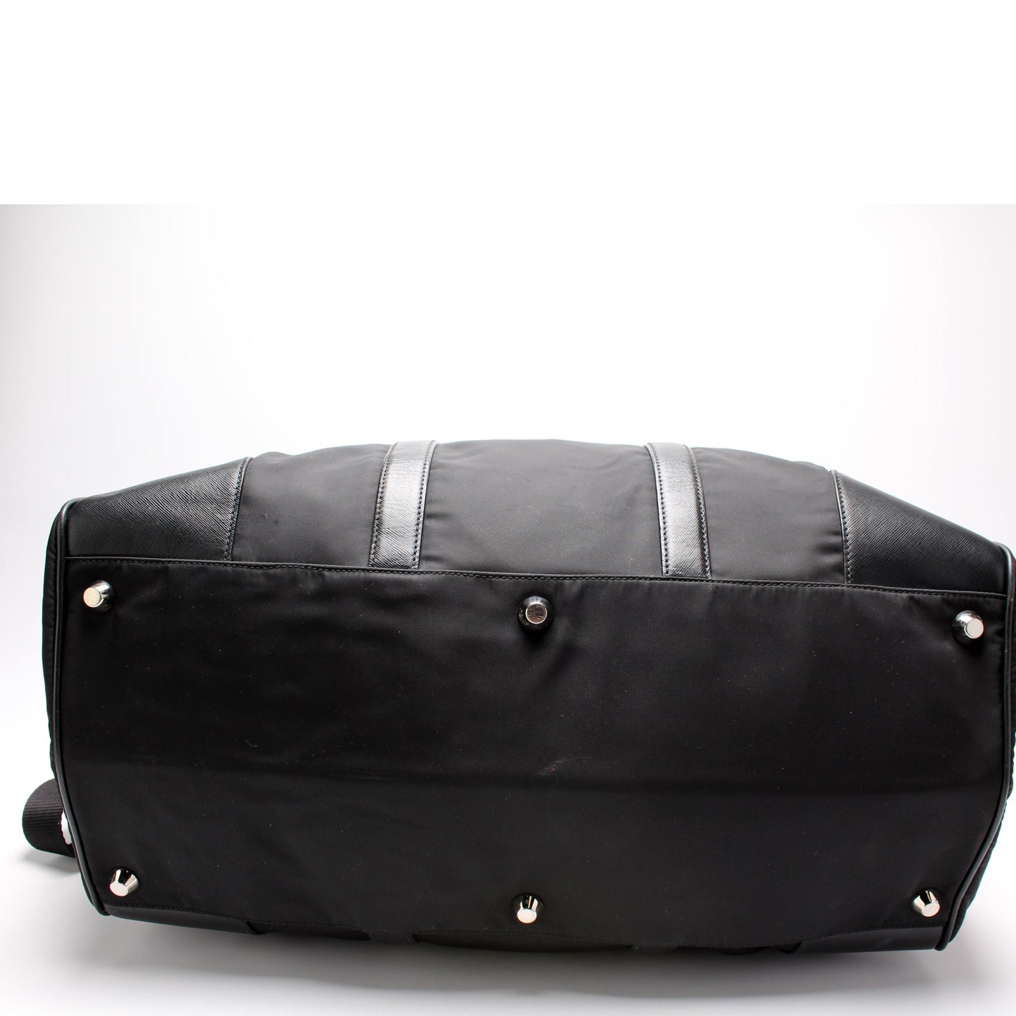 Prada Tessutos/Saffiano Weekender Bag
