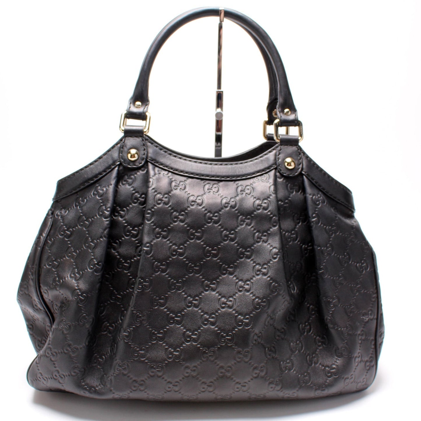 Gucci 211944 Sukey GG Leather Medium Bag