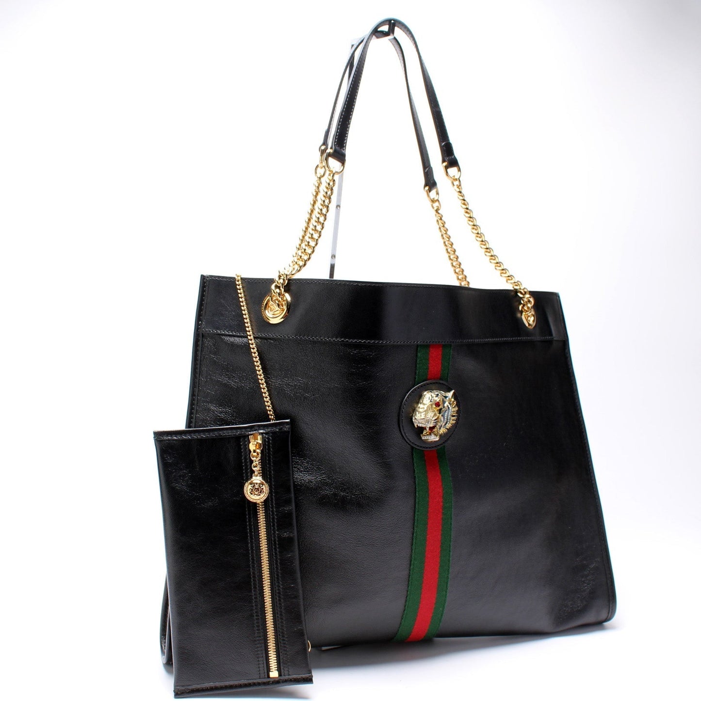 Gucci 537219 Rajah Tote Leather Bag