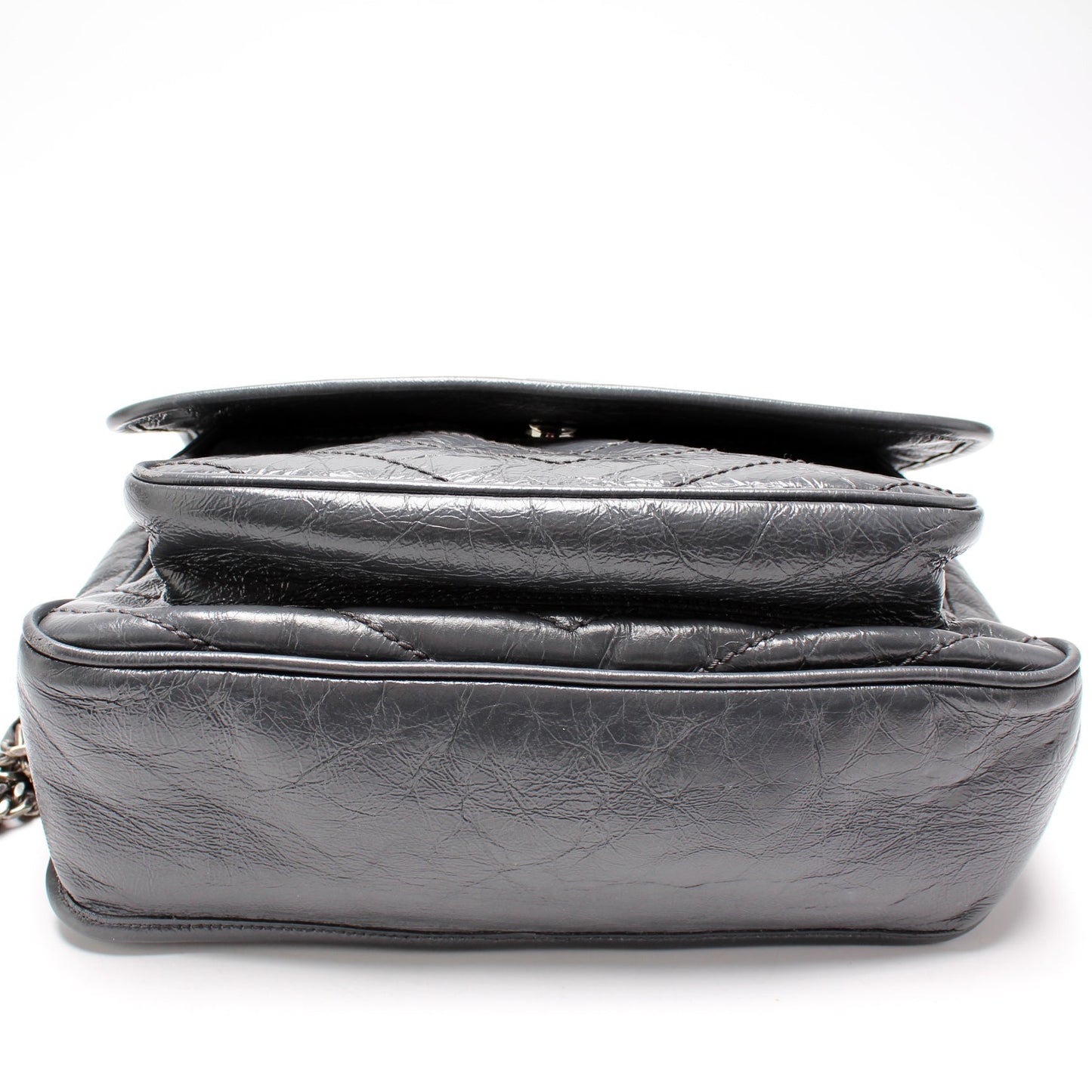 Saint Laurent Niki Medium Crinkle Leather 498958 Bag
