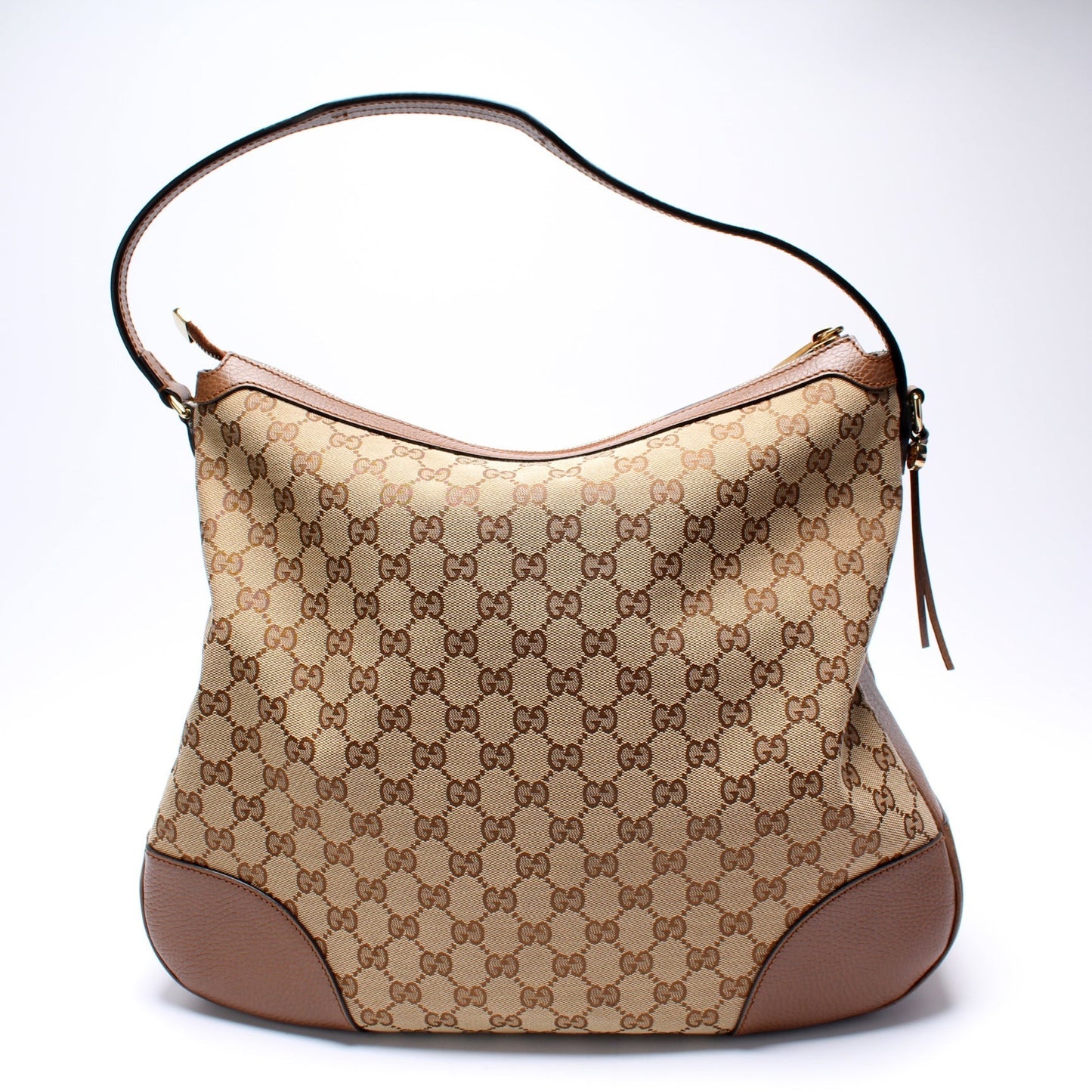 Gucci 449244 GG Canvas Bree Hobo Bag