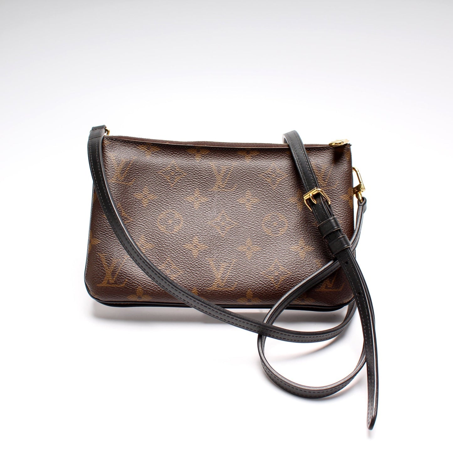 Louis Vuitton Double Zip Pochette Giant Reverse Monogram