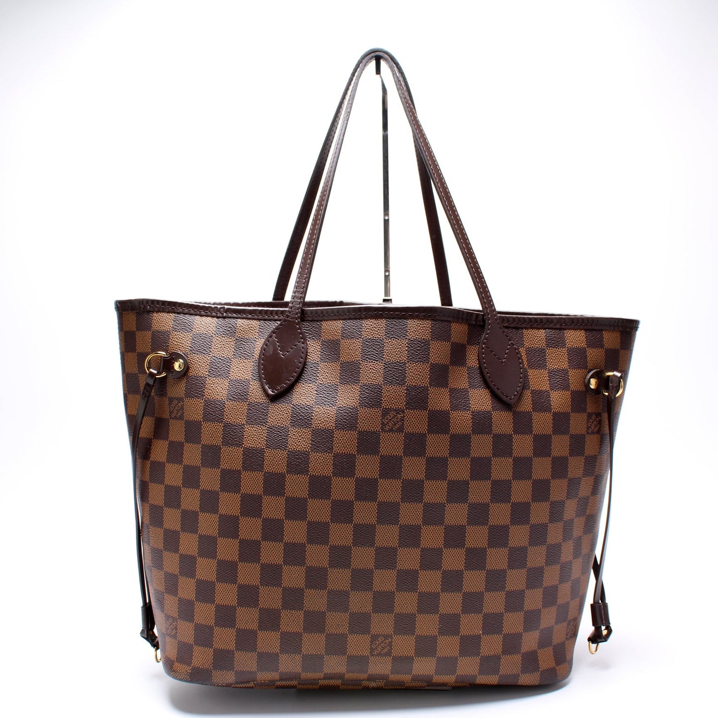 Louis Vuitton Neverfull w/Wallet MM Damier Ebene