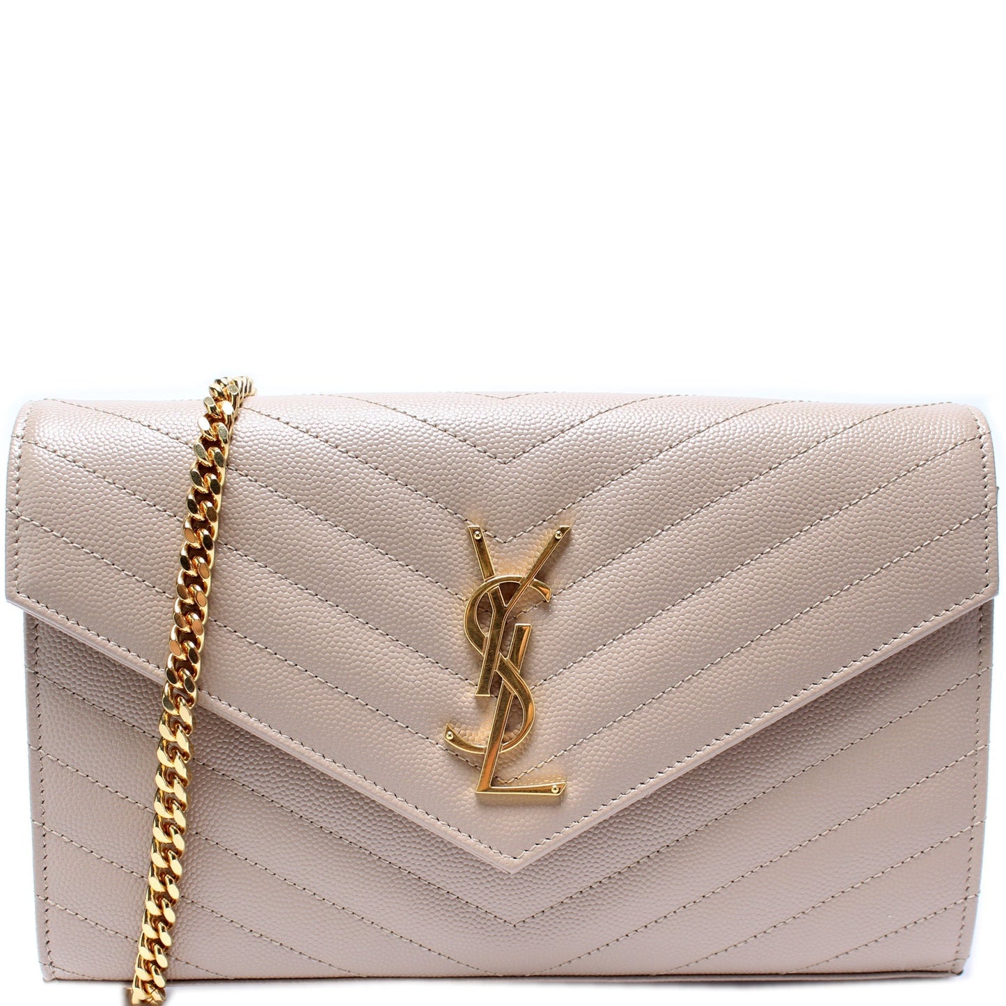 Saint Laurent Grain De Chain Wallet 377828 Bag