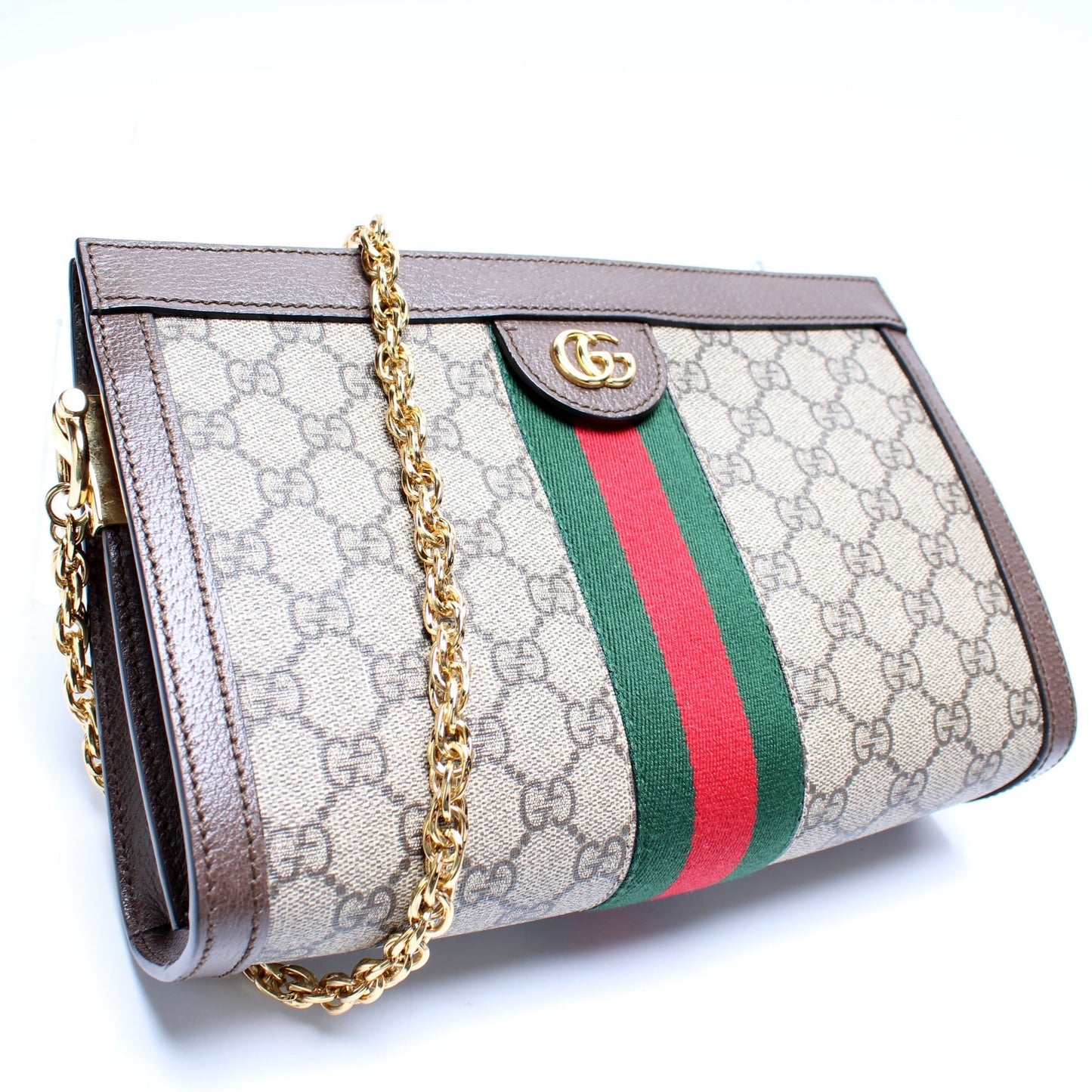 Gucci 503877 GG Supreme Ophidia Small Chain Bag