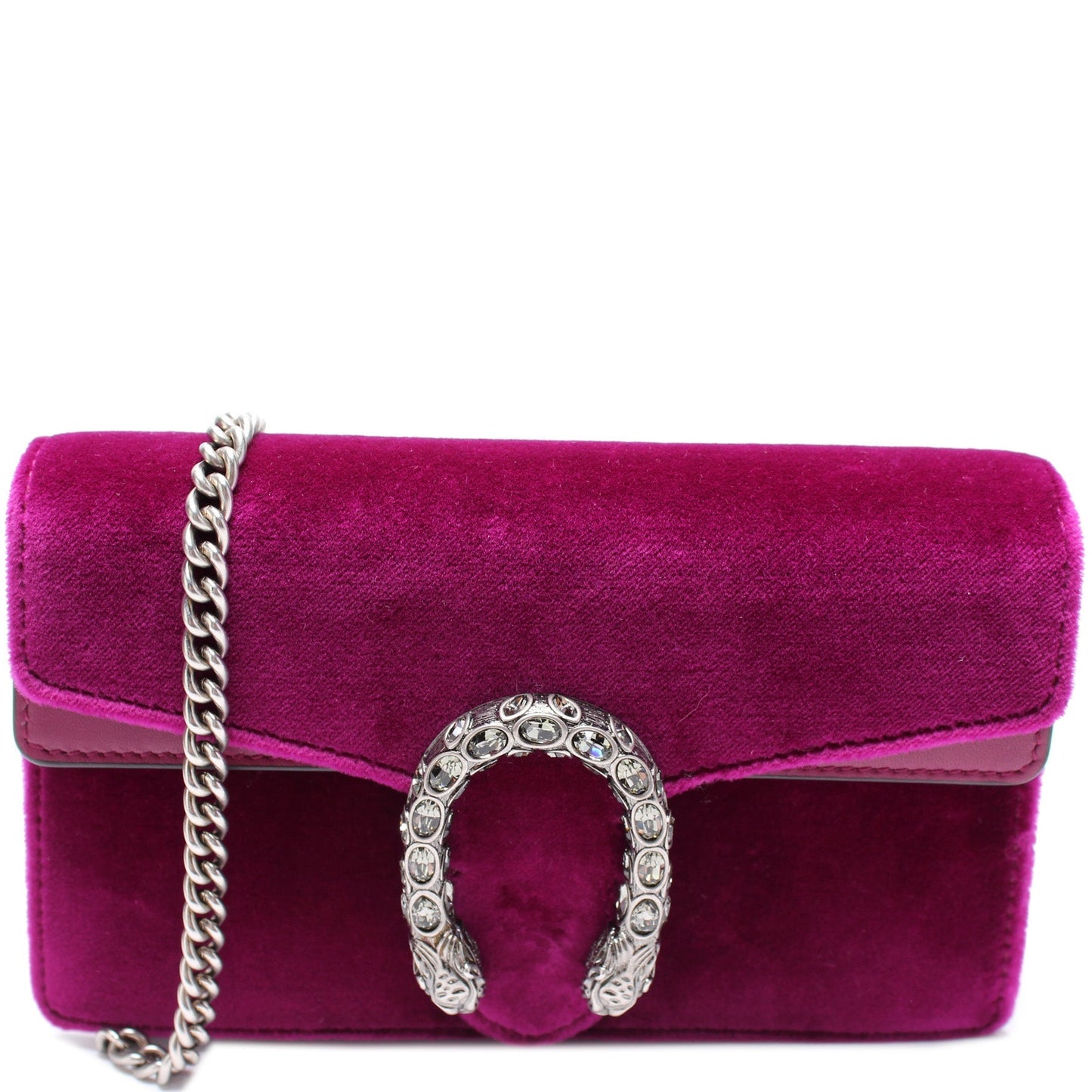 Gucci 476432 Dionysus GG Velvet Super Mini Bag
