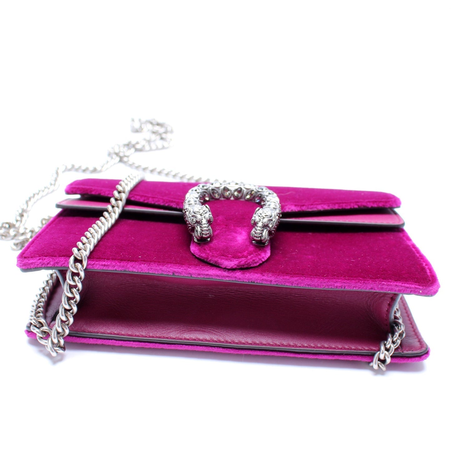 Gucci 476432 Dionysus GG Velvet Super Mini Bag