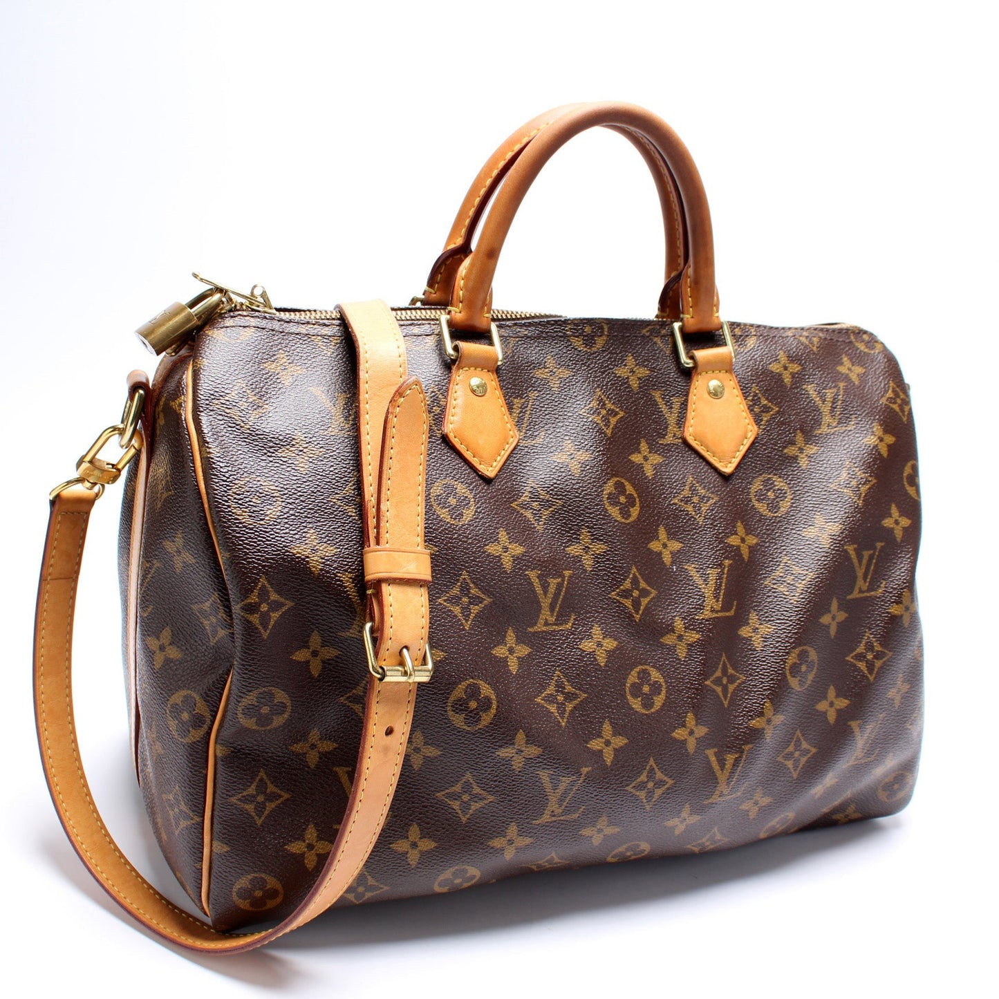 Louis Vuitton Speedy 35 Bandouliere Monogram