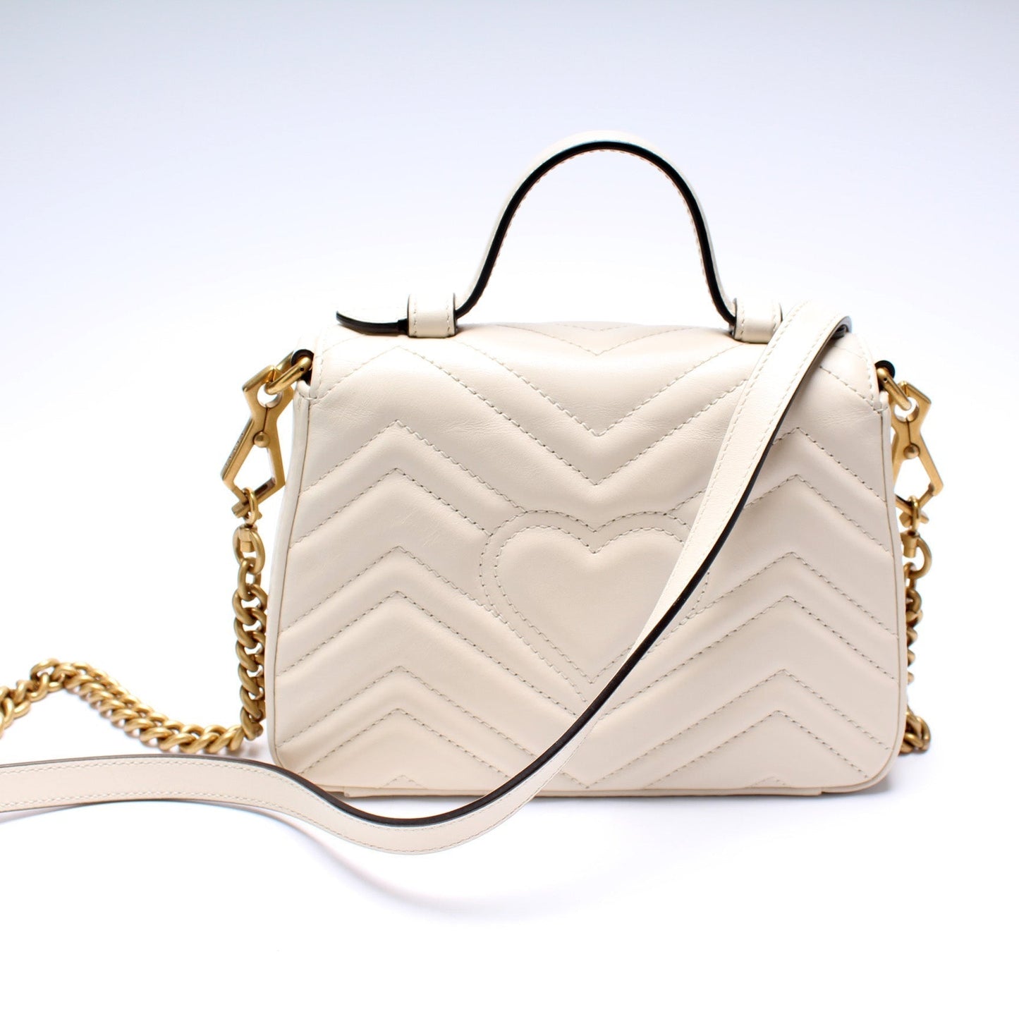 Gucci 547260 Mini Marmont Top Handle Bag