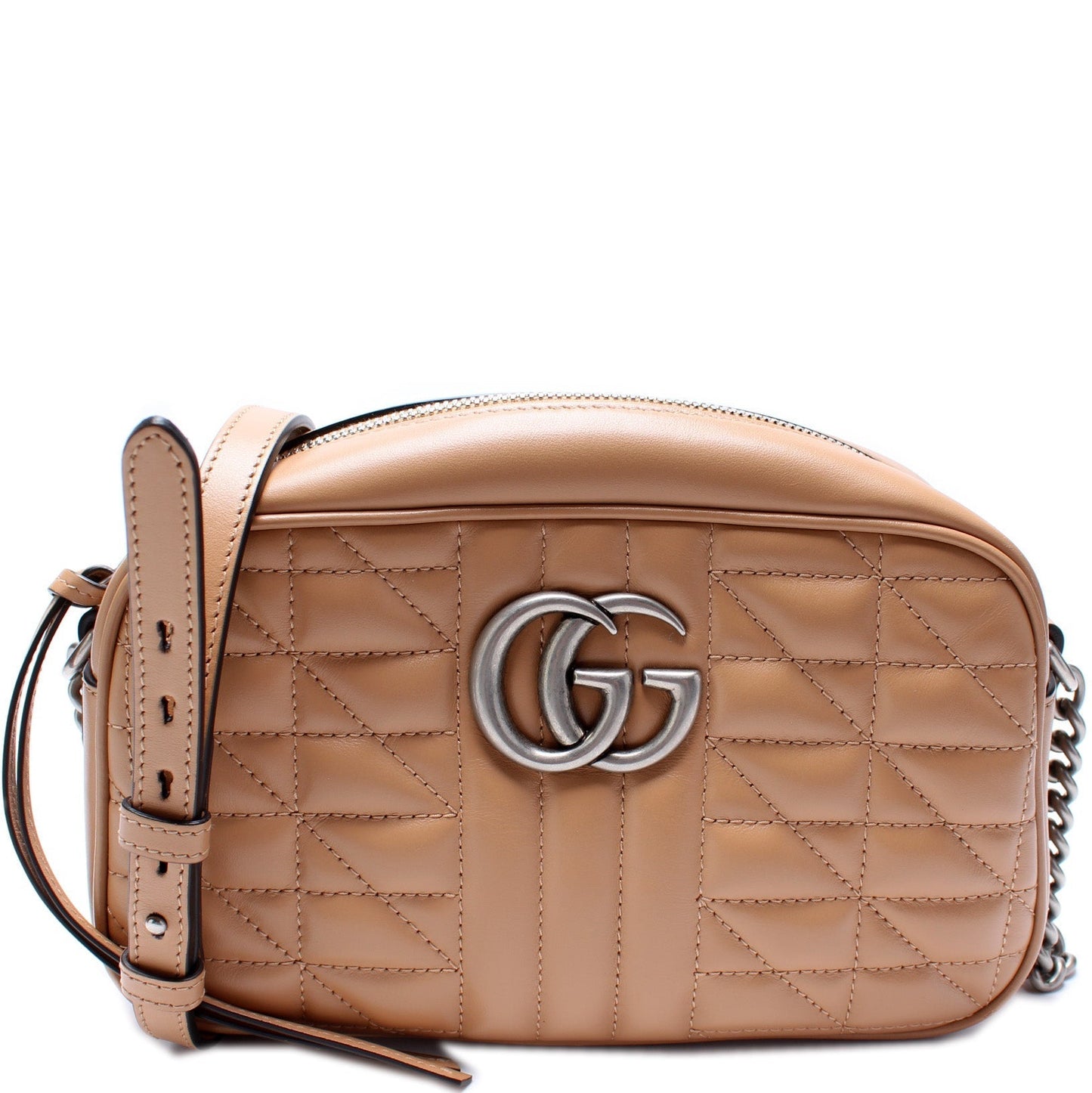 Gucci 447632 Marmont Small Leather Camera Bag