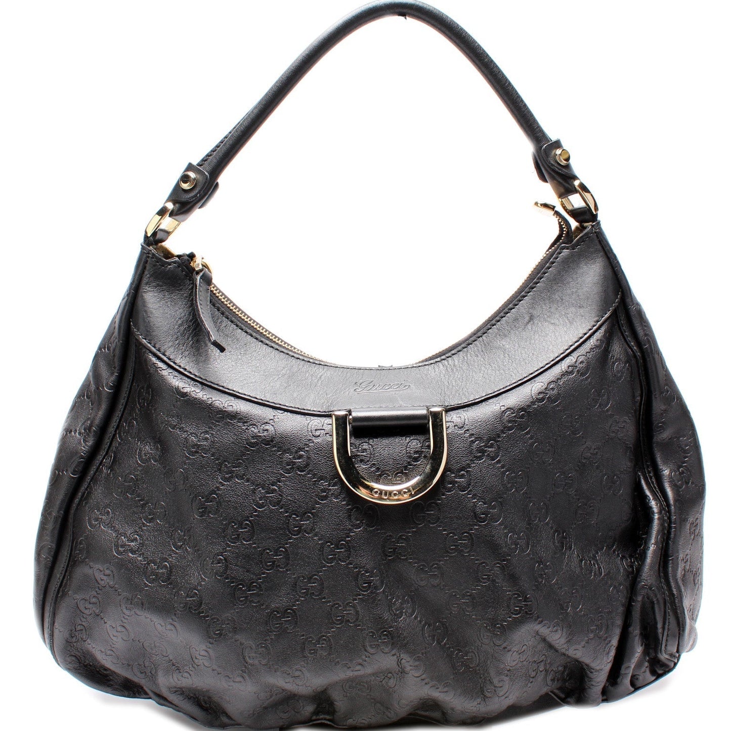 Gucci 189833 D Ring Hobo Bag