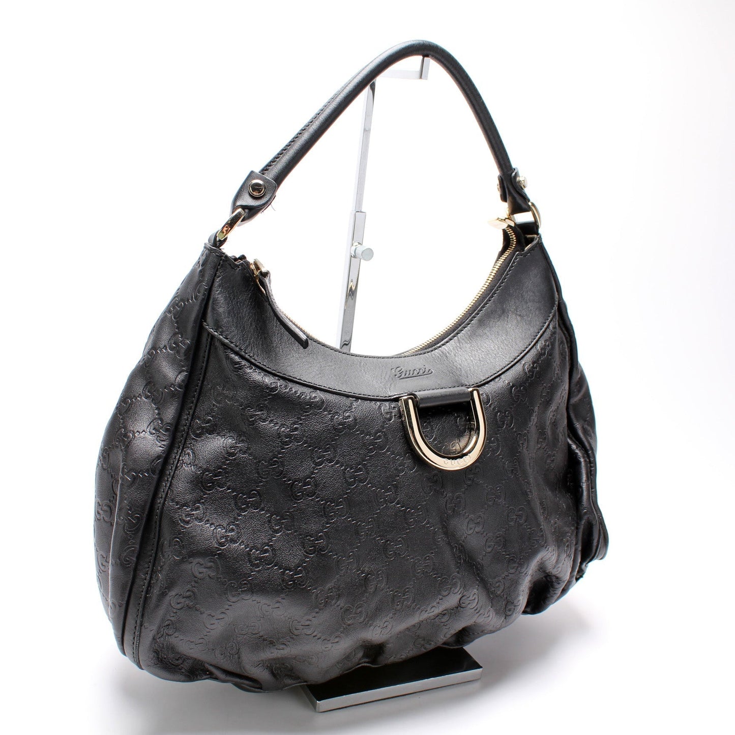Gucci 189833 D Ring Hobo Bag