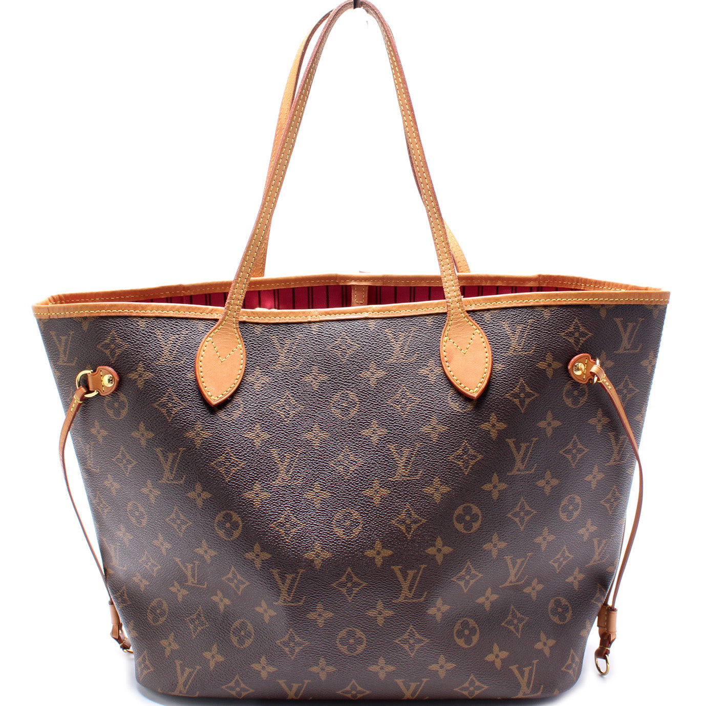 Louis Vuitton Neverfull W/Wallet MM Monogram