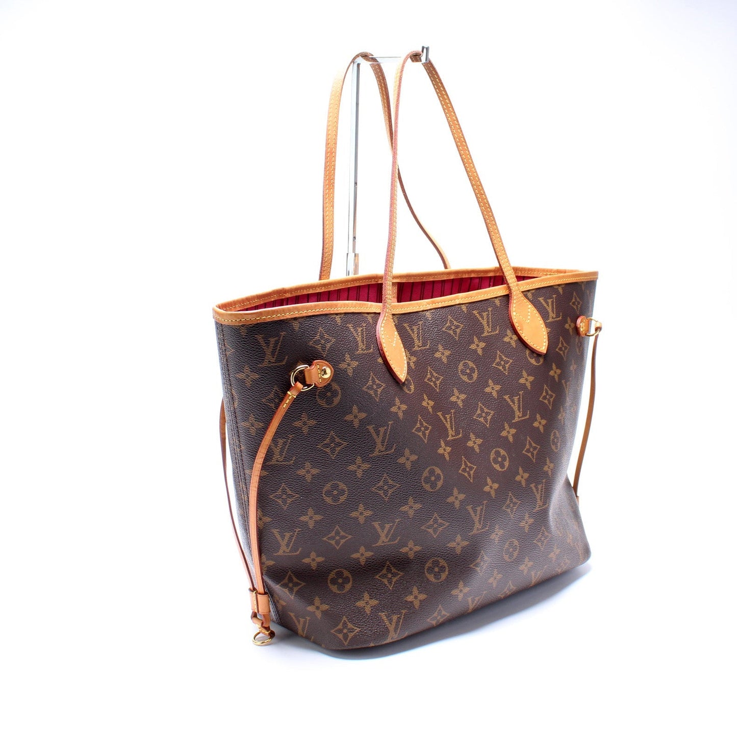Louis Vuitton Neverfull W/Wallet MM Monogram