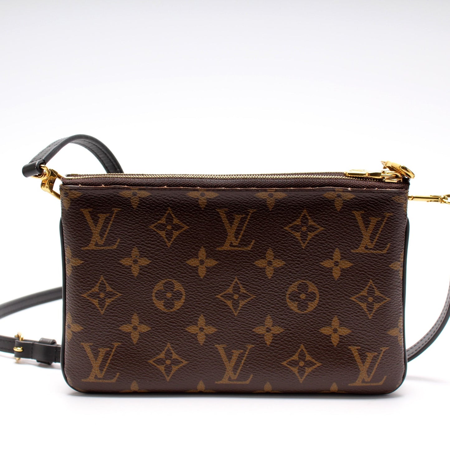 Louis Vuitton Double Zip Pochette Giant Reverse Monogram