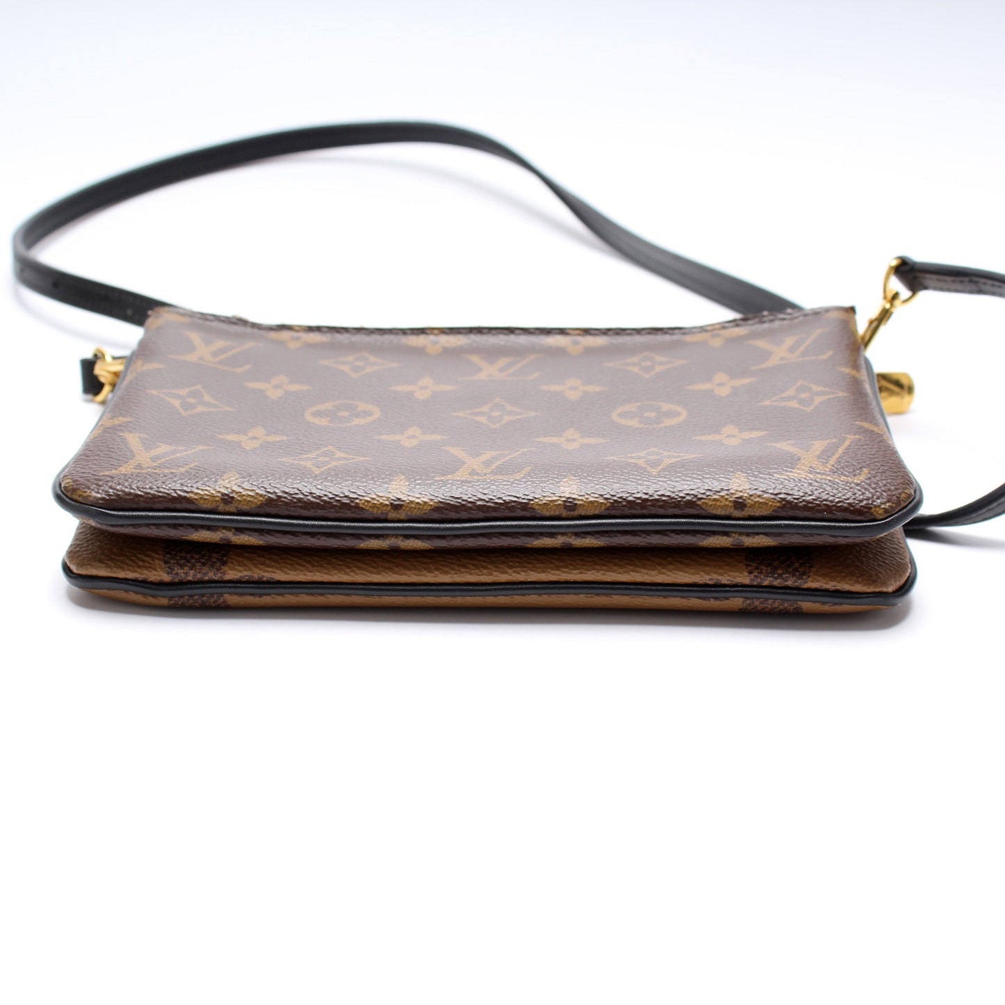 Louis Vuitton Double Zip Pochette Giant Reverse Monogram