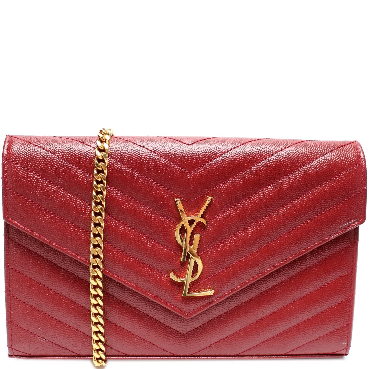 Saint Laurent Grain De Chain Wallet Bag