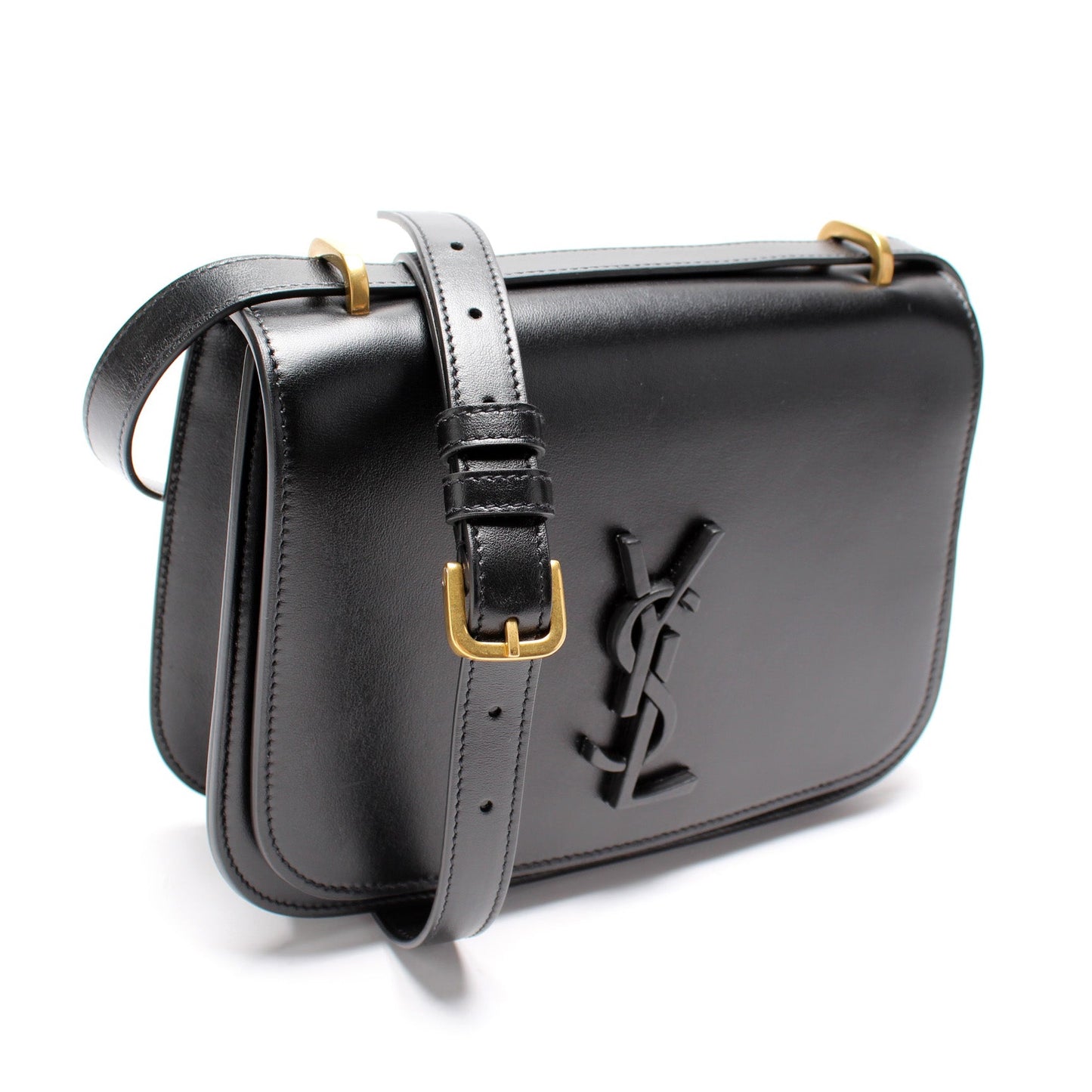 Saint Laurent Spontini Leather Small Bag