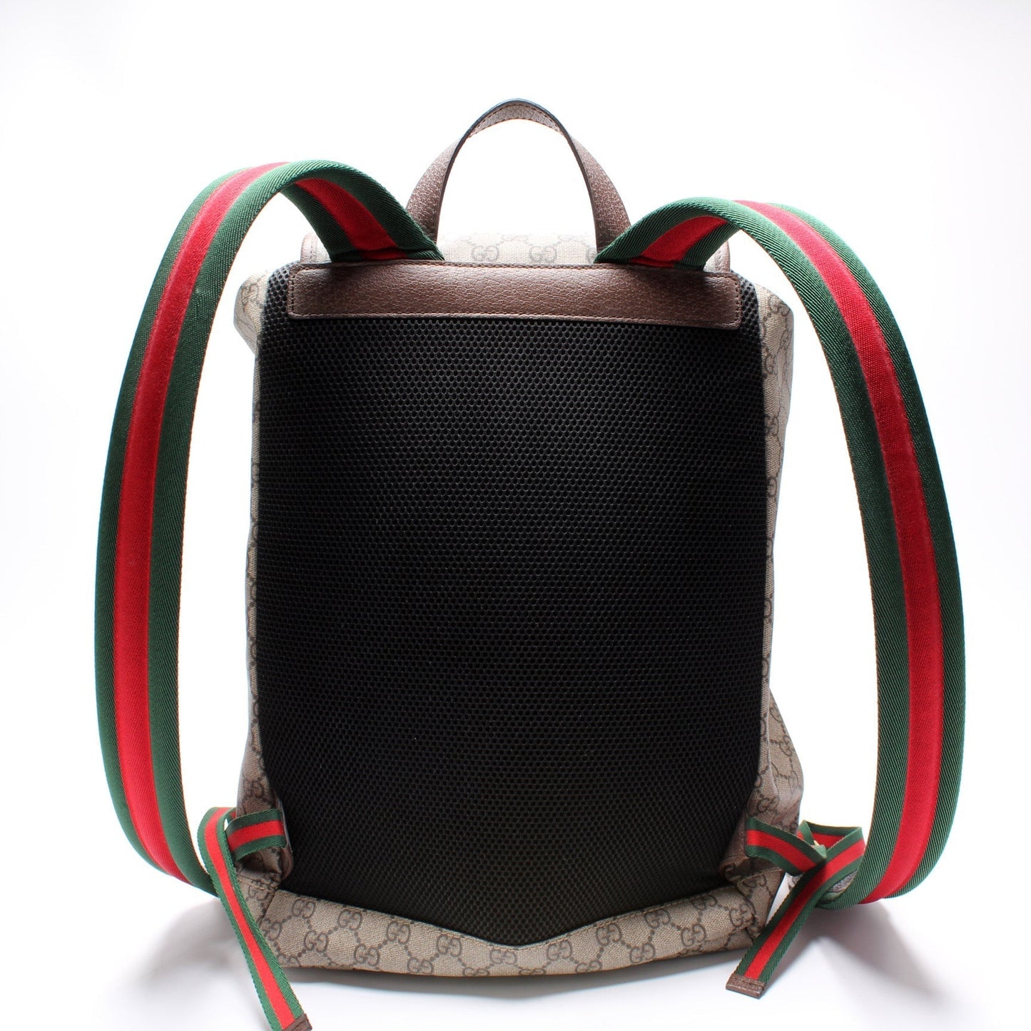 Gucci 473869 GG Soft Supreme Neo Vintage Drawstring Backpack Bag
