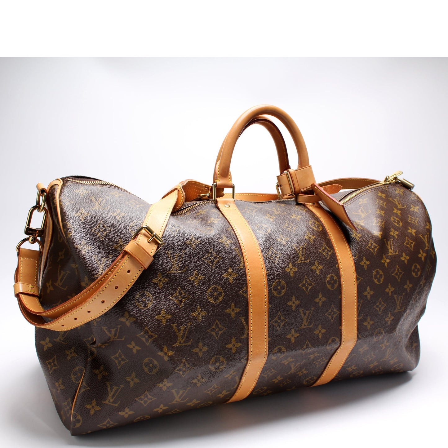 Louis Vuitton Keepall 55 Monogram Bandouliere