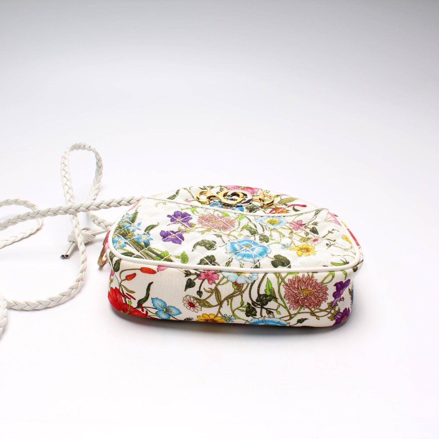 Gucci 534951 Mini Trapuntata Flora Bag