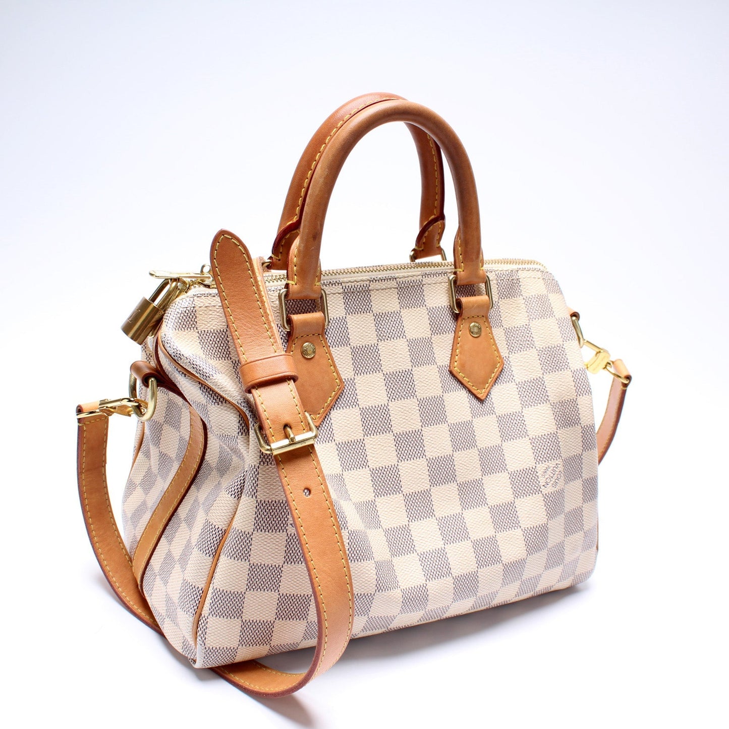Louis Vuitton Speedy 25 Bandouliere Damier Azur