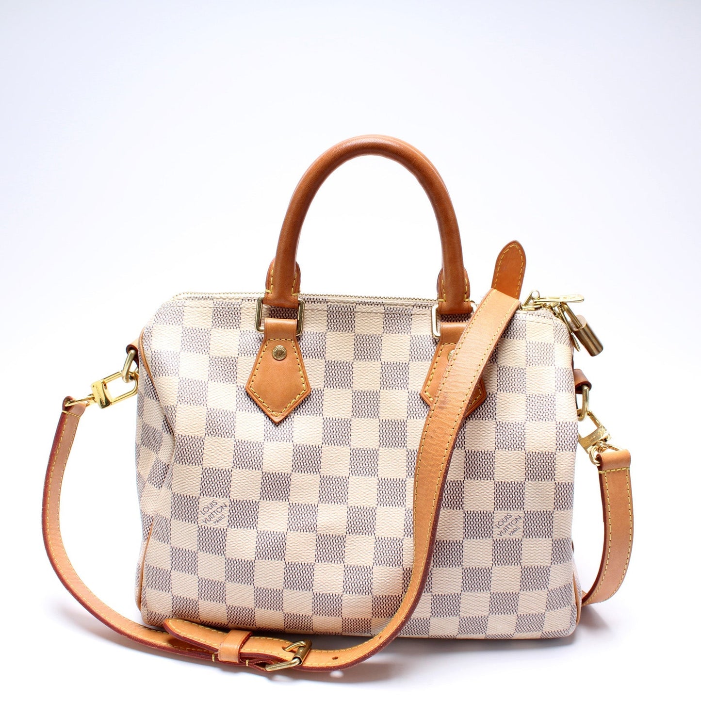 Louis Vuitton Speedy 25 Bandouliere Damier Azur