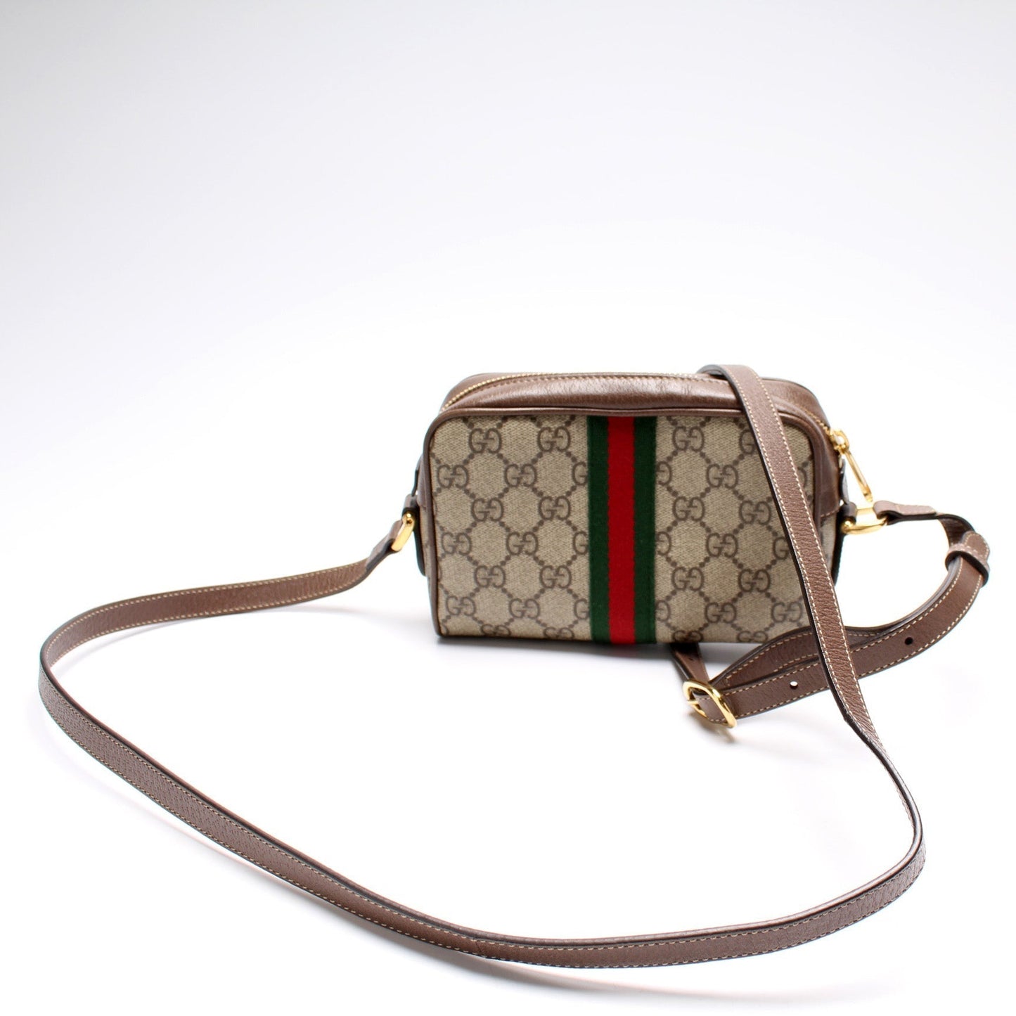 Gucci 517350 GG Supreme Mini Ophidia Bag