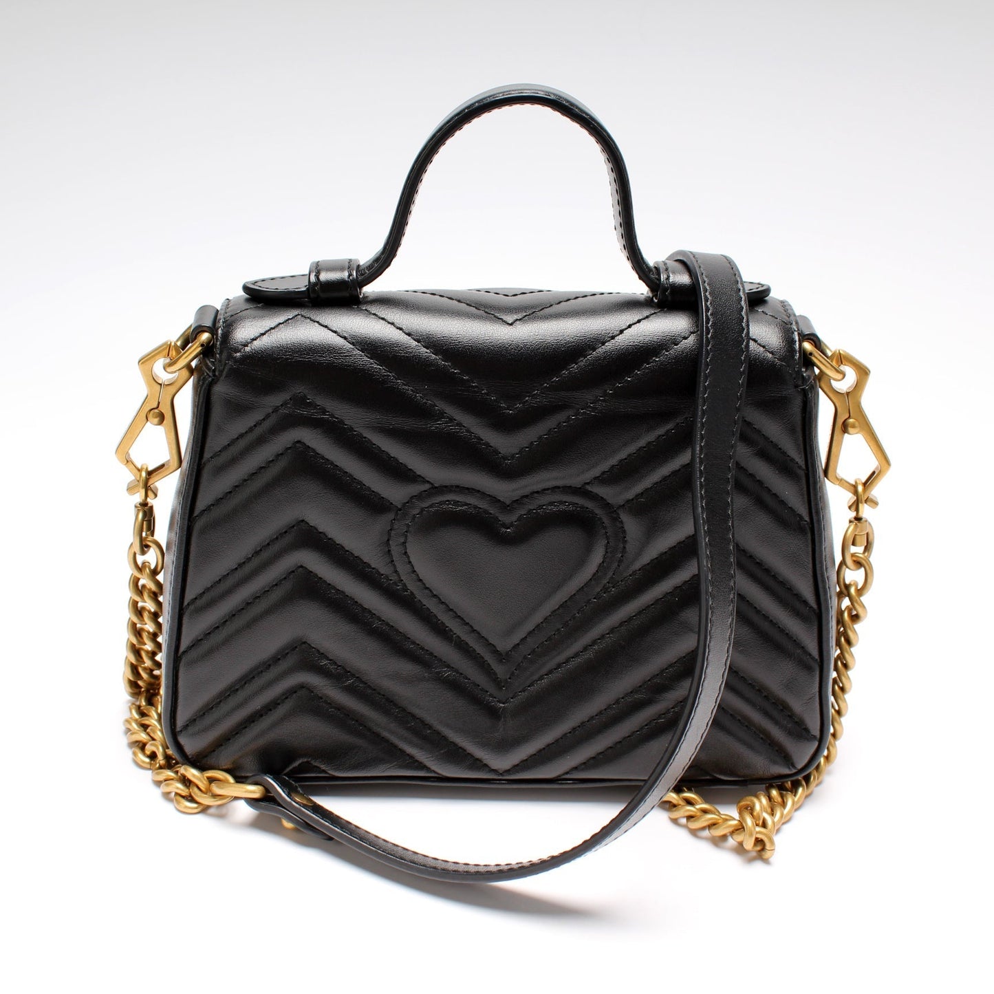 Gucci 547260 Mini Marmont Top Handle Bag