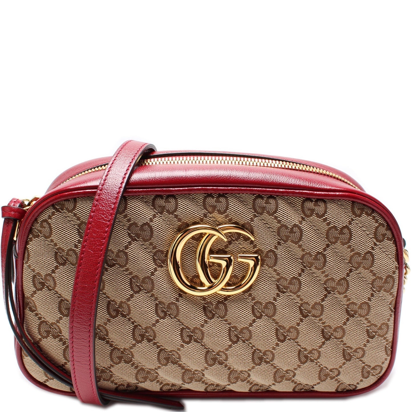 Gucci 447632 Marmont Small Canvas Camera Bag