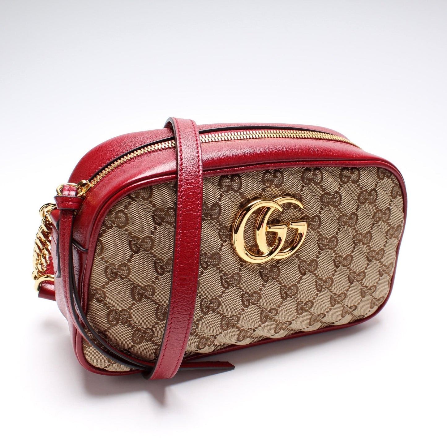 Gucci 447632 Marmont Small Canvas Camera Bag