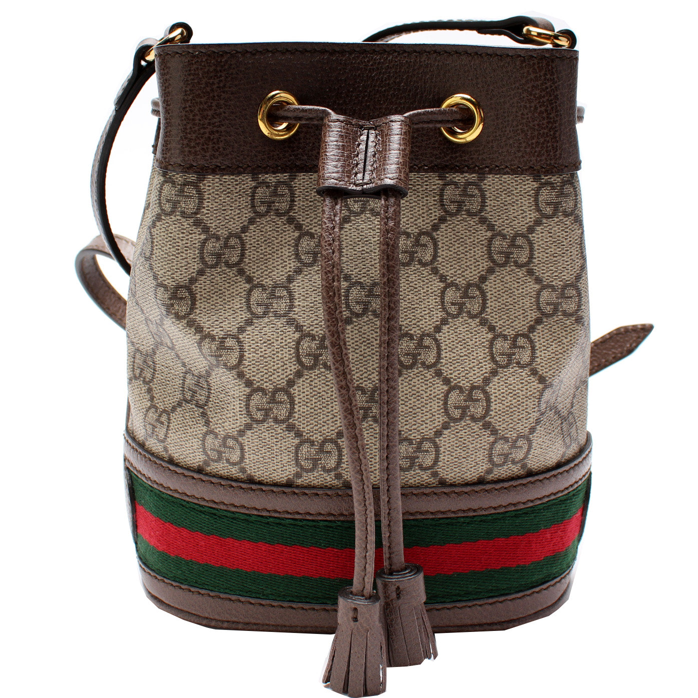 Gucci 550620 GG Supreme Ophidia Mini Bucket Bag