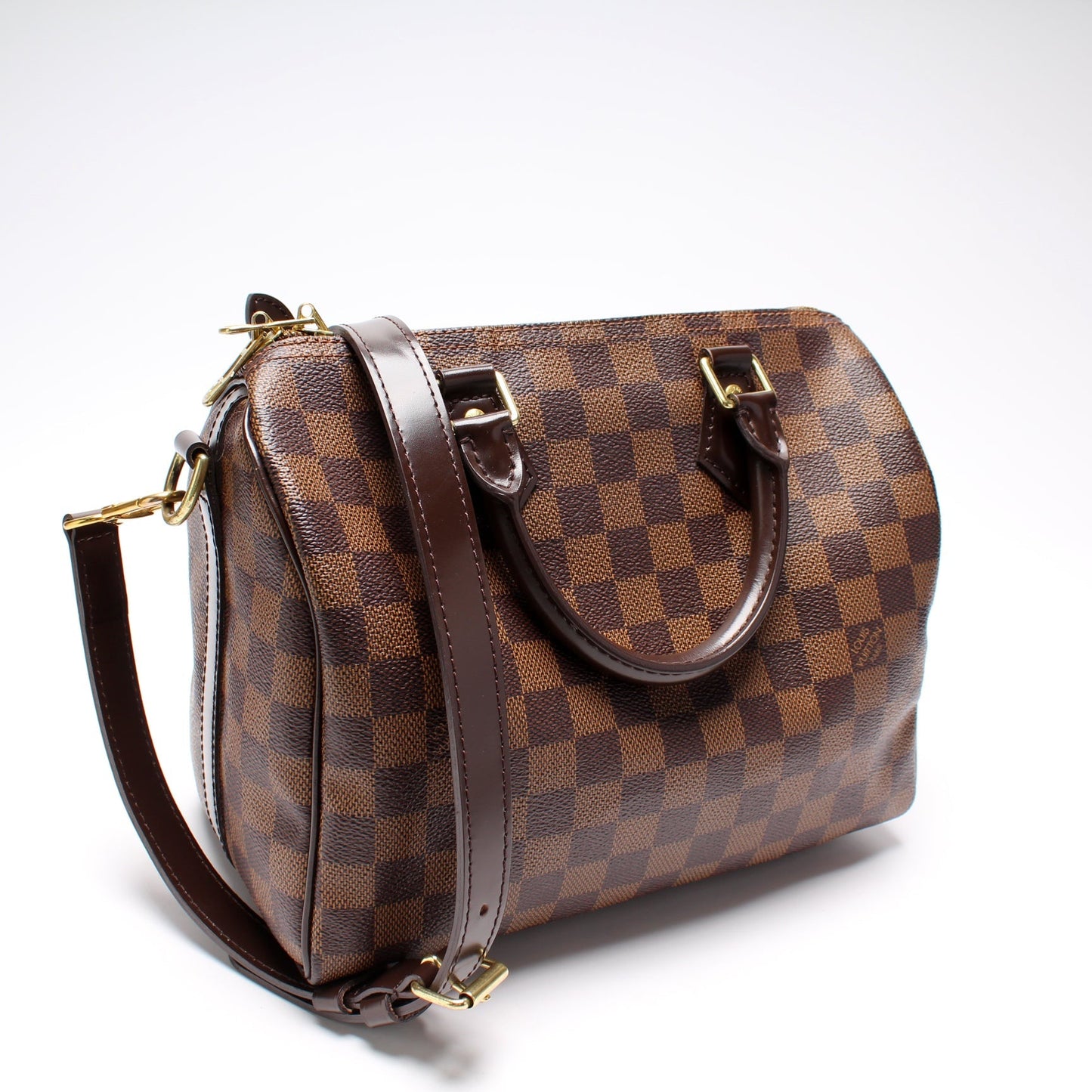 Louis Vuitton Speedy 25 Bandouliere Damier Ebene