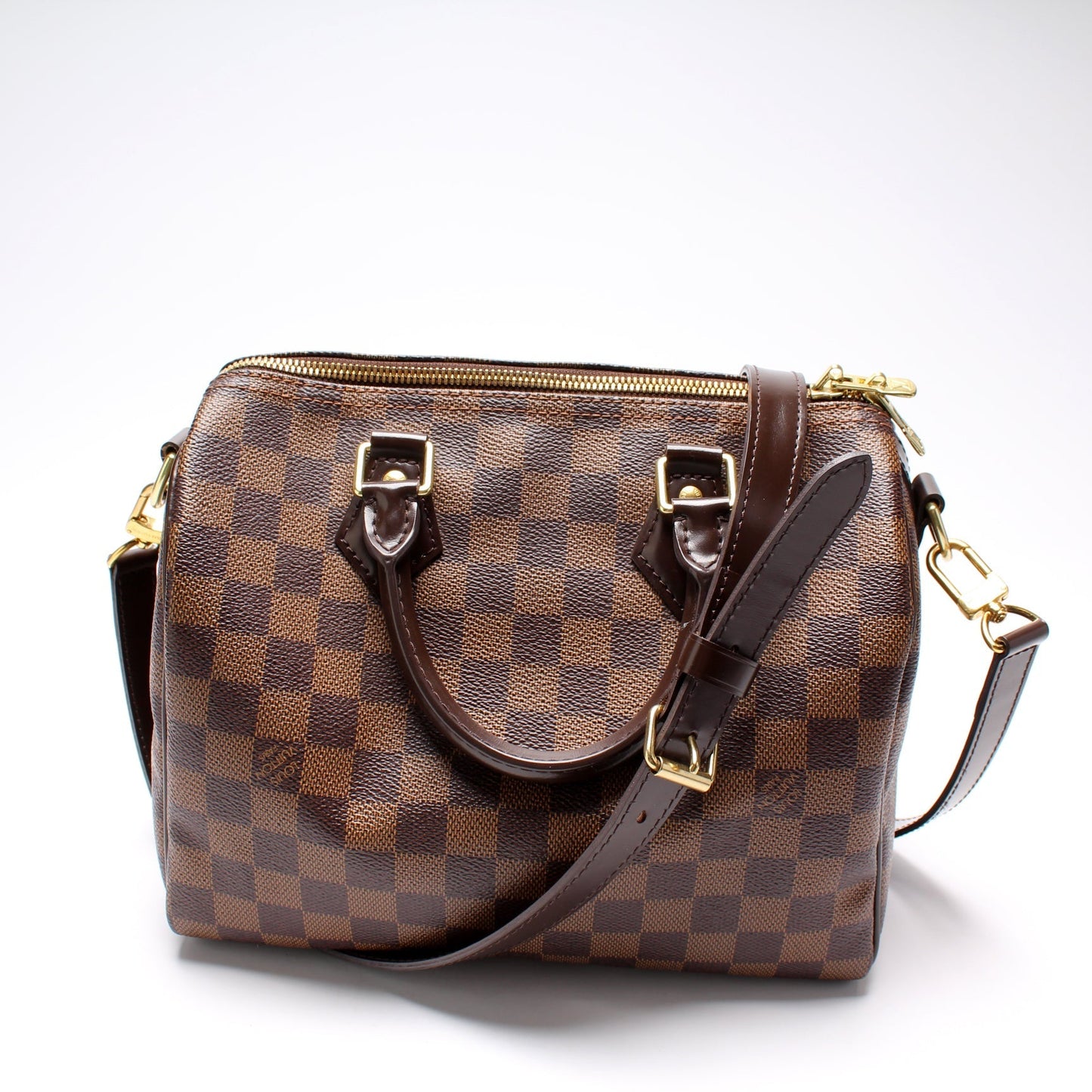 Louis Vuitton Speedy 25 Bandouliere Damier Ebene