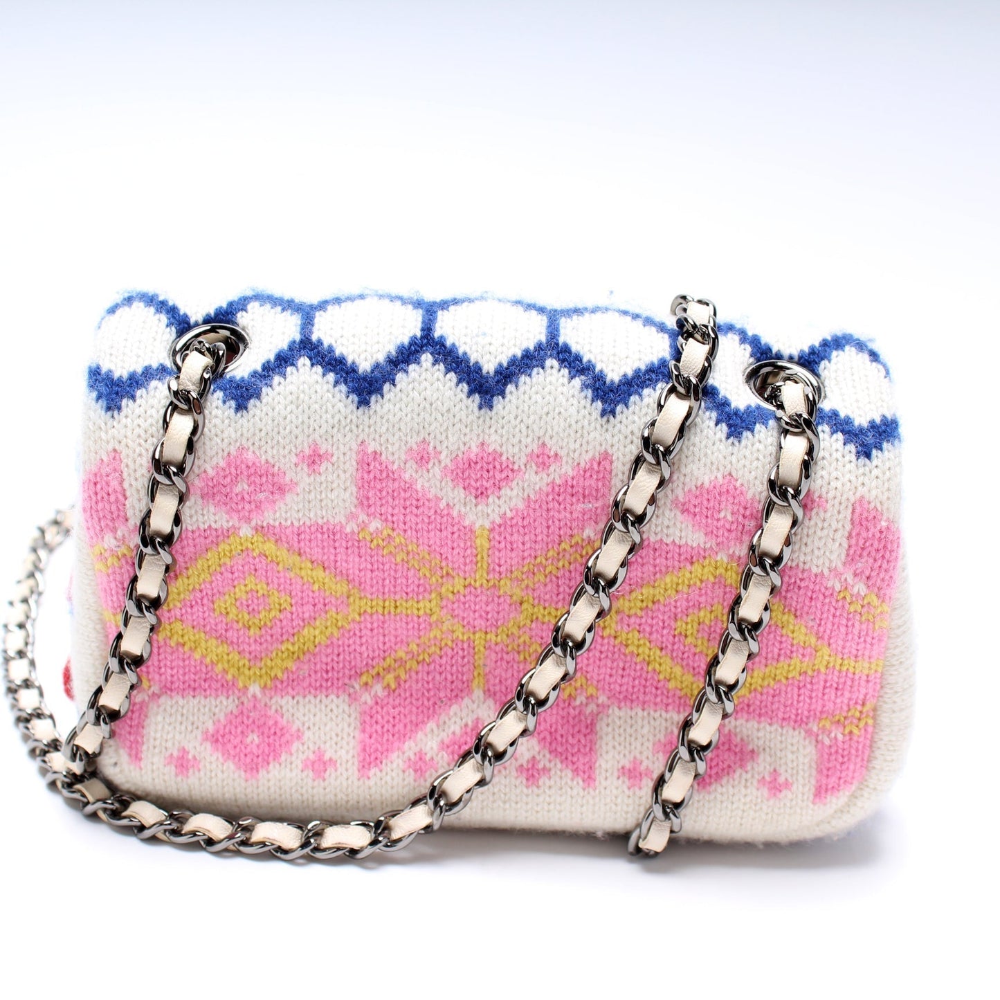 Chanel Cashmere Knit Extra Mini Flap Bag
