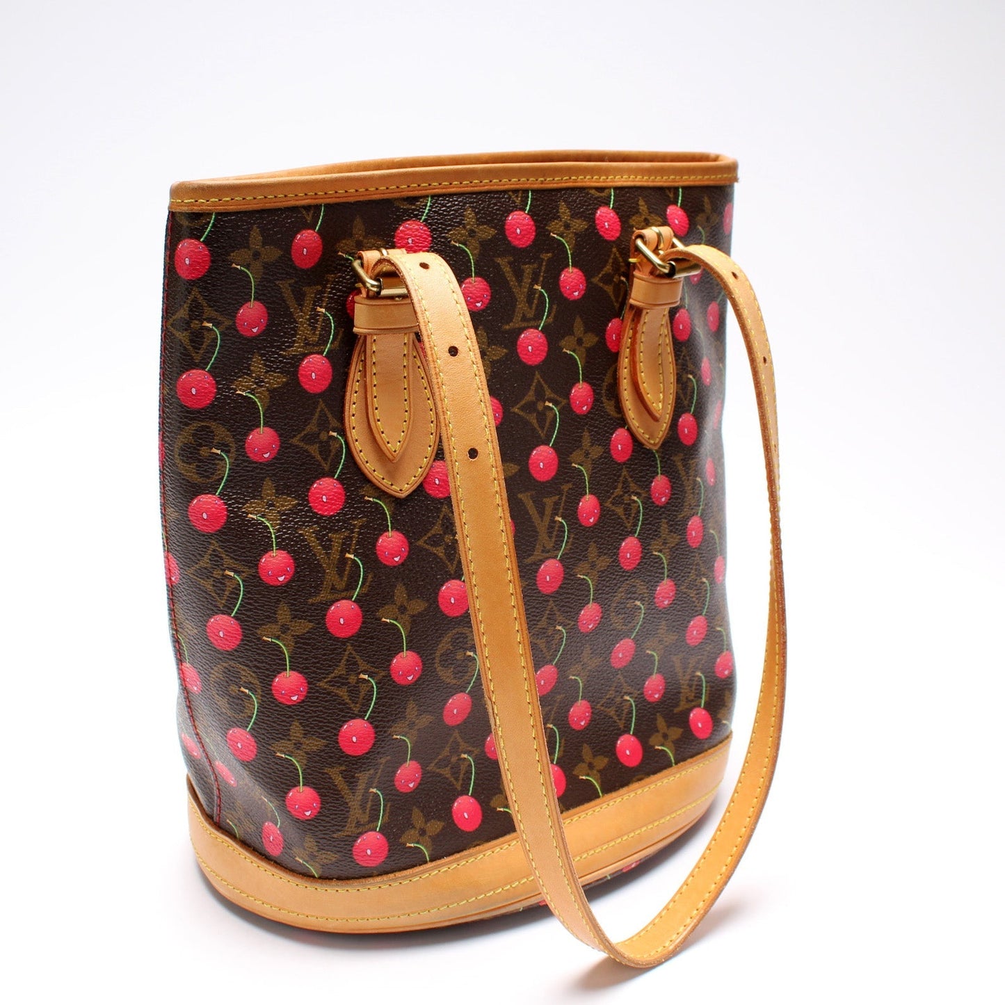 Louis Vuitton Petit Bucket Cerises Monogram