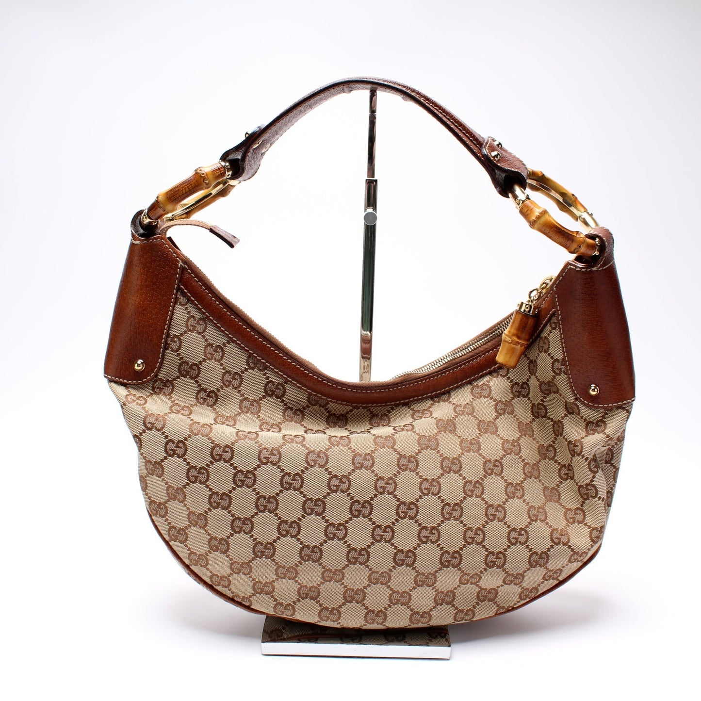 Gucci 137577 Bamboo Hobo Bag