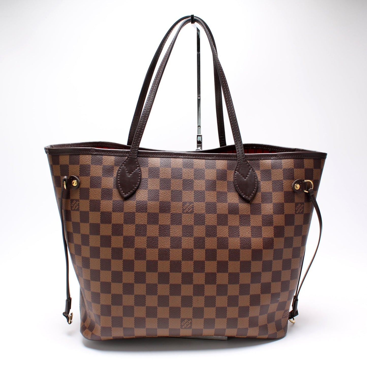 Louis Vuitton Neverfull w/Wallet MM Damier Ebene