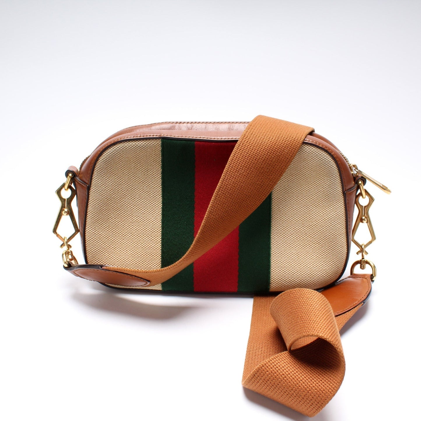 Gucci 575073 Vintage Web Camera Bag