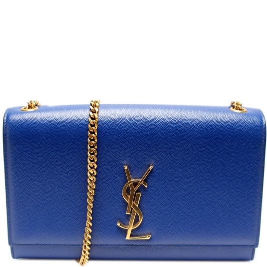 Saint Laurent Kate Satchel Grain Medium Bag