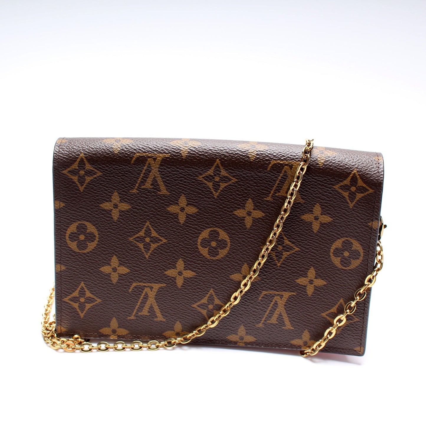 Louis Vuitton Flore Chain Wallet Monogram