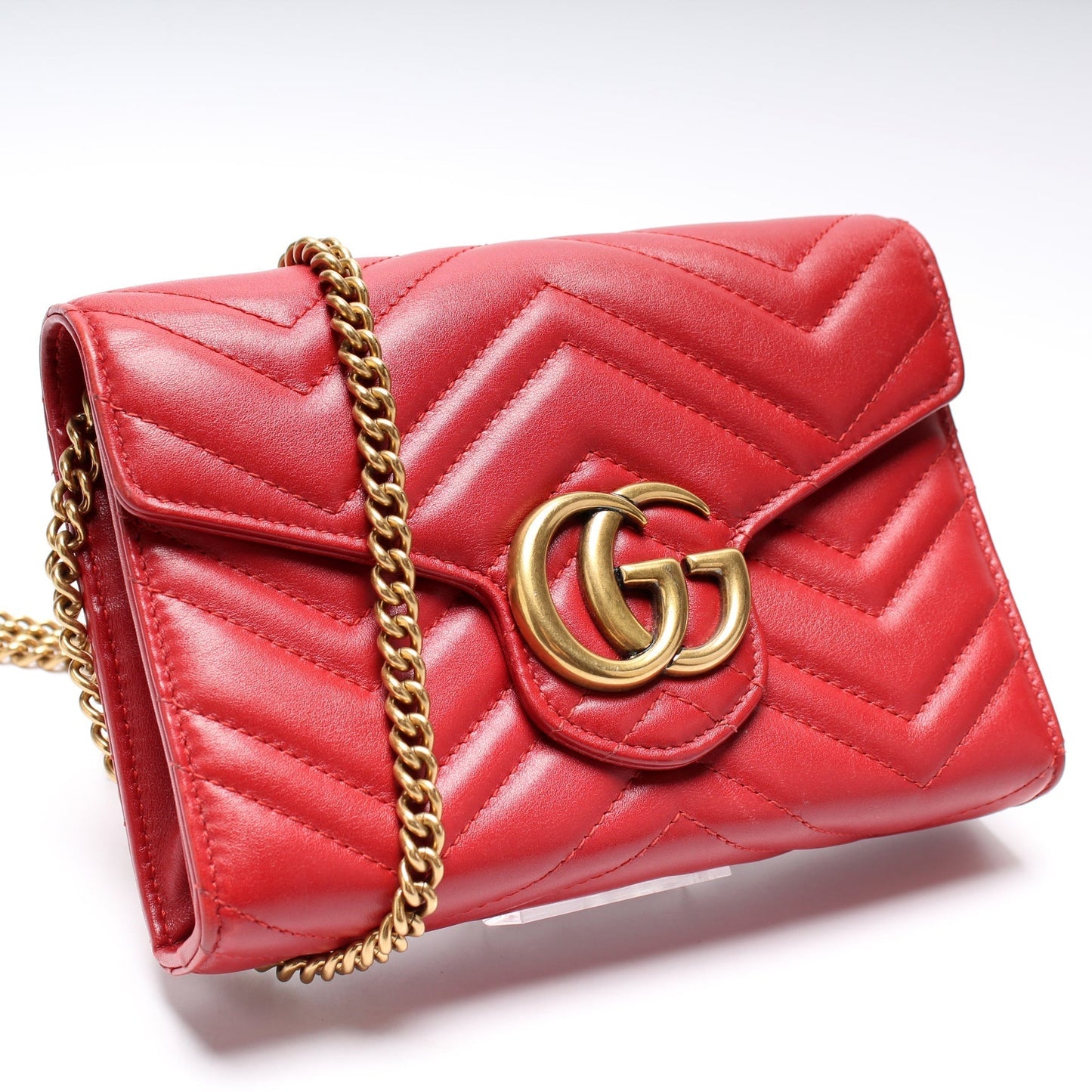 Gucci 474575 Marmont Chain Wallet Bag